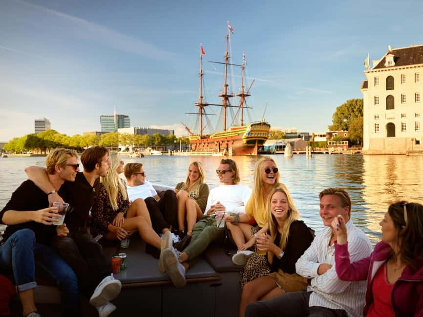 Amsterdam:1.5-Hour Canal Cruise local Guide, Drinks & Snacks - The Route You Cruise: From Rijksmuseum Side to Centraal via Canal Icons