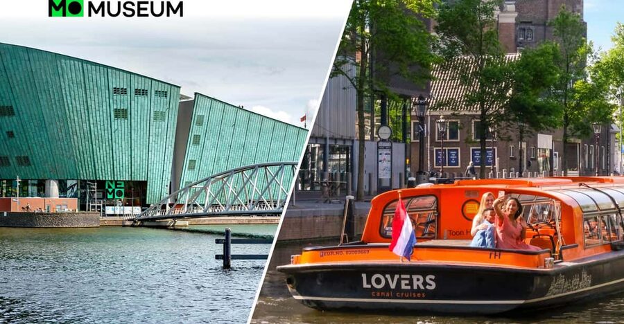 Amsterdam: 1-Hour Canal Cruise & NEMO Science Museum - A tight 1-day plan that actually feels like two different Amsterdam experiences