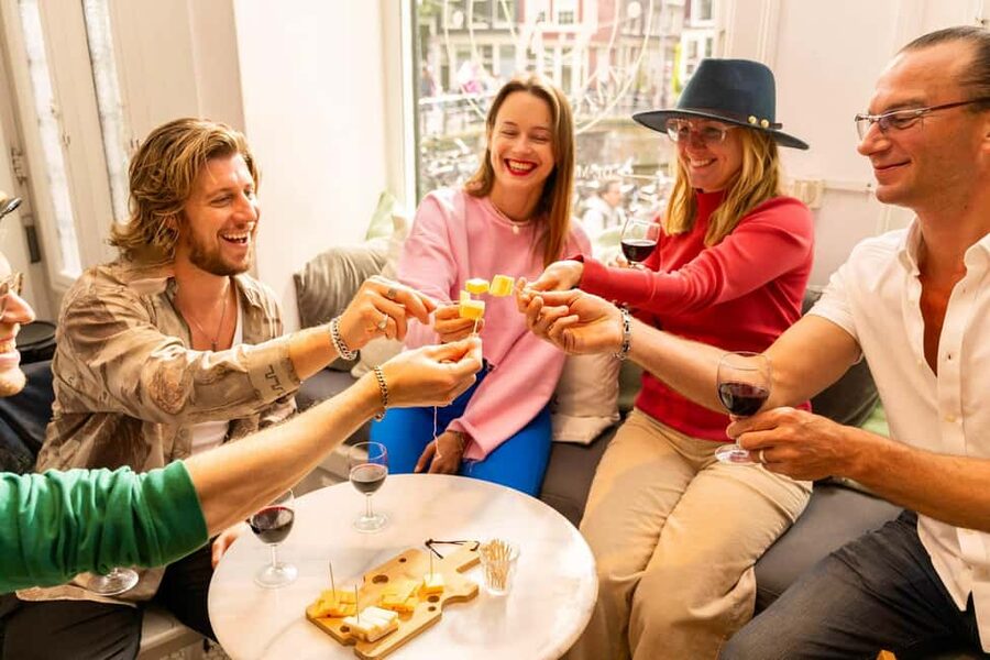 Amsterdam: 10 Tastings Guided Food Tour by UNESCO Canals - Starting at Gastrovino on Spui Square, then letting your nose lead