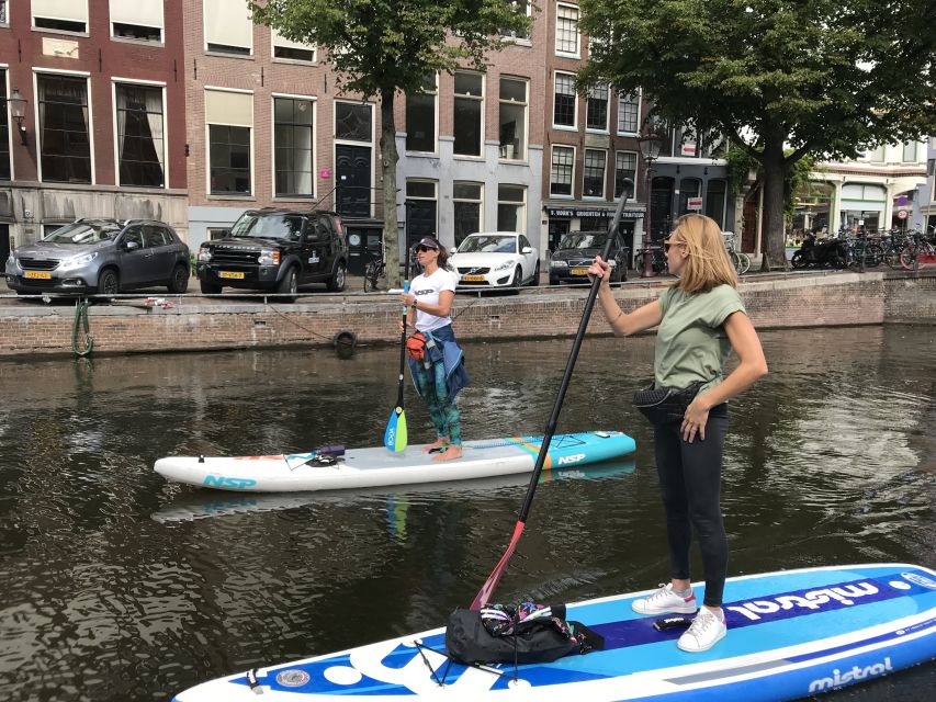 Amsterdam: 2-Hour Stand Up Paddle Board Tour - Amstel to city center: how the route stays fun as your skill level grows