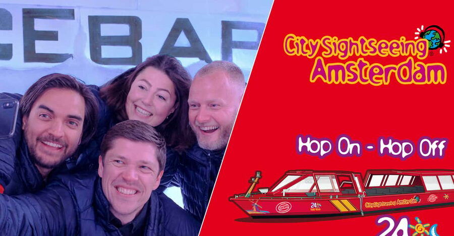 Amsterdam: 24-Hour Hop-On Hop-Off Boat and XtraCold Icebar - Key things to know before you go