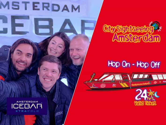 Amsterdam: 24-Hour Hop-On Hop-Off Boat and XtraCold Icebar - Choosing Red, Green, or Blue: how the routes shift by season