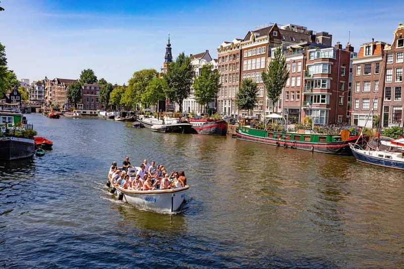 Amsterdam: 75 minute Open Boat Canal Cruise with Live Guide - What the ride feels like, open boat pros and photo reality