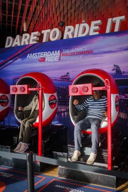 Amsterdam: A'DAM Lookout Entry Ticket with 2 Drinks - Interactive exhibition and free audio tour: turning scenery into meaning