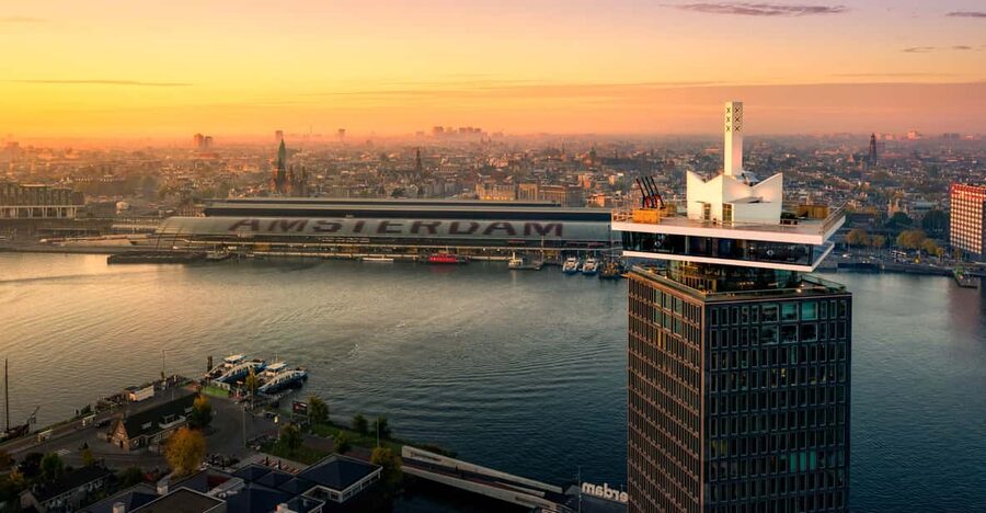 Amsterdam: A'DAM Lookout Entry Ticket with Burger - Why ADAM Lookout Feels Different From a Typical Amsterdam Viewpoint