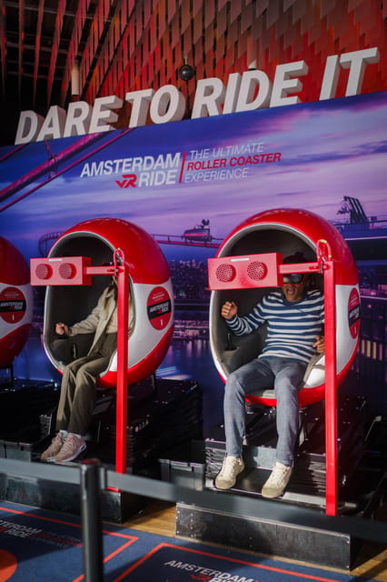 Amsterdam: A'DAM Lookout Ticket and Lunch or Dinner Voucher - Audio guide and interactive exhibition: how to get more out of the time