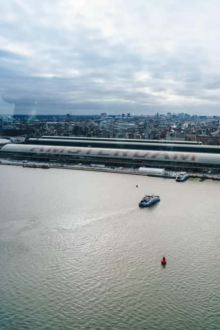 Amsterdam: A'DAM Lookout with Revolving Restaurant Moon - How to time LOOKOUT around your meal seating