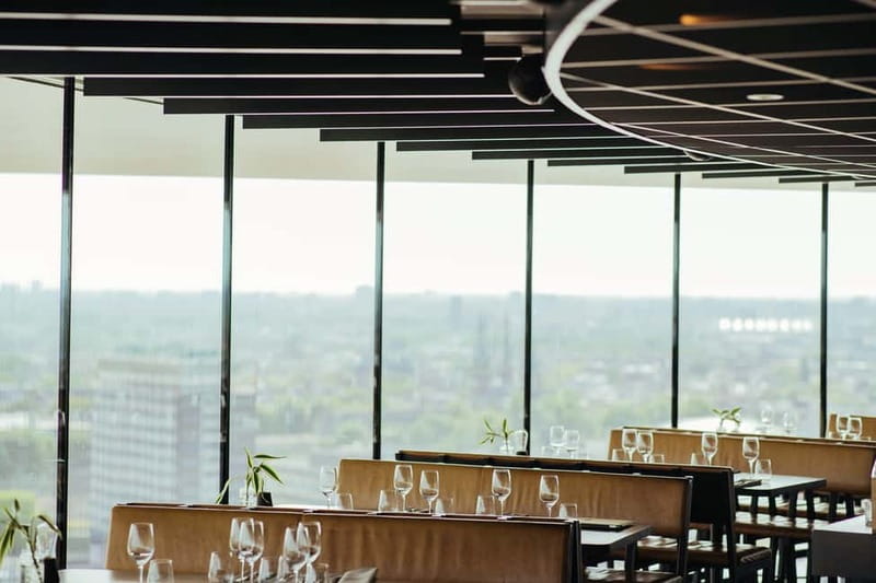 Amsterdam: A'DAM Lookout with Revolving Restaurant Moon - Price and value: paying for a viewpoint plus a real dining credit
