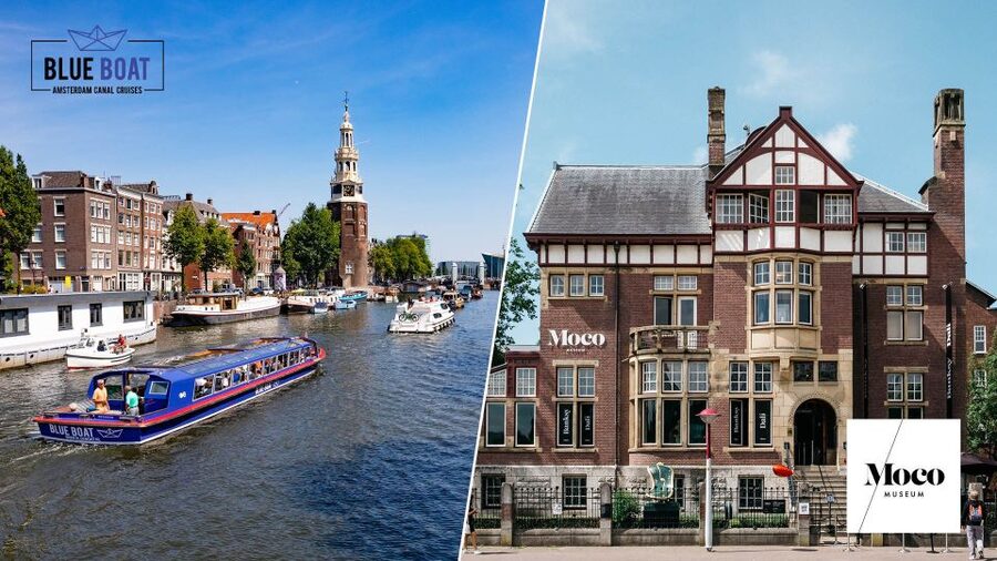 Amsterdam: Canal Cruise and Moco Museum Combined Ticket - Photo spots and how to catch the best views without wasting time