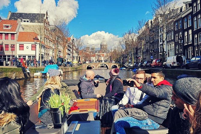 Amsterdam Canal Tour by Open Boat – 90 min Small Group Experience - Geldersekade, Nieuwmarkt to Prins Hendrikkade, and the canal-belt contrasts