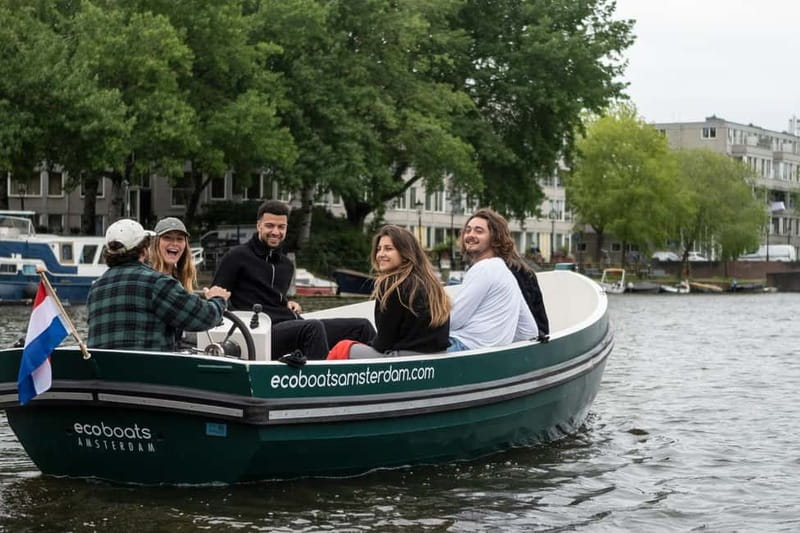 Amsterdam: Captain For a Day 2-Hour Boat Rental - How the map and routes shape your 2-hour itinerary