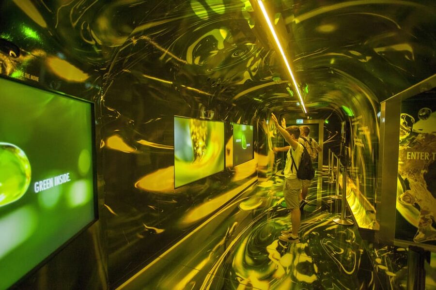 Amsterdam: City Canal Cruise and Heineken Experience Ticket - Heineken Experience: a 1.5-hour self-guided tour with real interactive energy