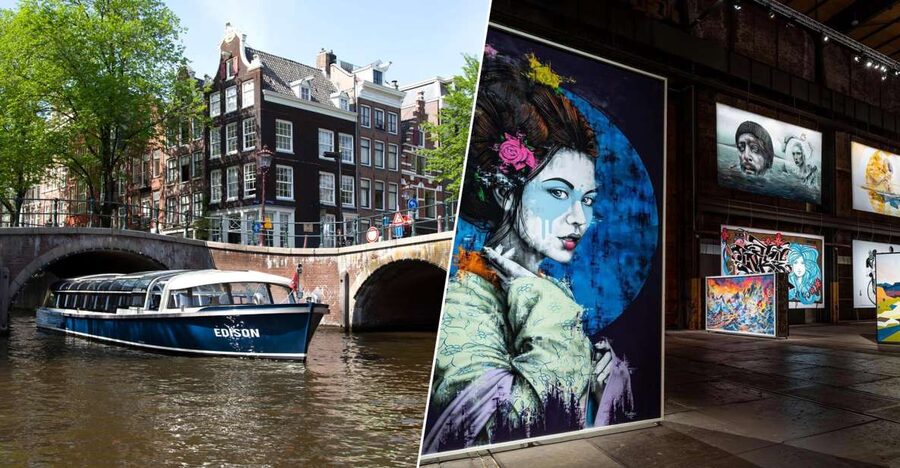 Amsterdam: City Canal Cruise & Straat Museum - Taking the NDSM Ferry From Amsterdam Centraal to the Museum