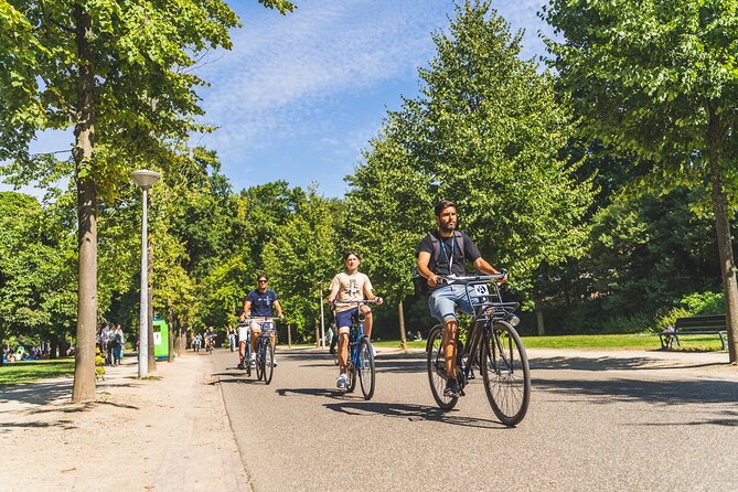 Amsterdam: Countryside Bike Tour - From Amsterdam Centraal to the IJ River, a quick orientation that sets up the rest