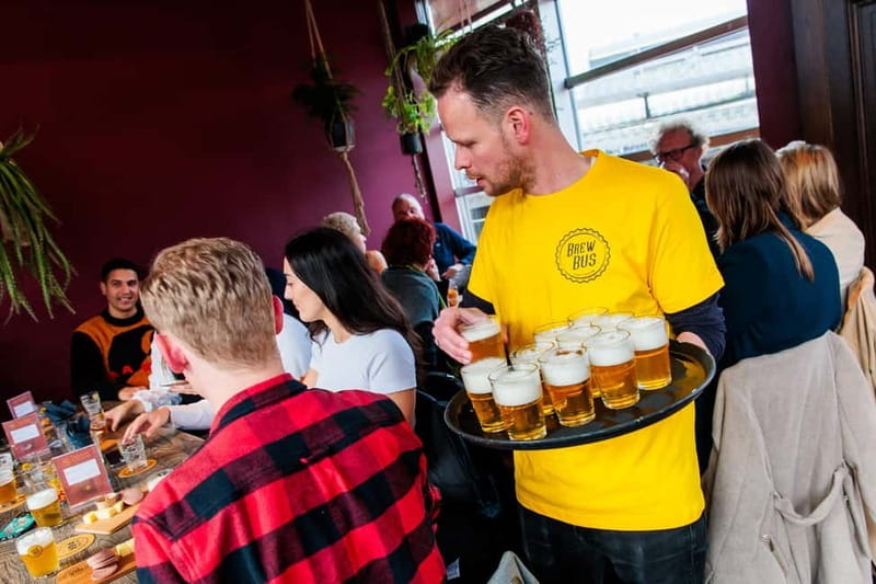 Amsterdam: Dutch Craft Beer Tasting with cheese and snacks - Cheese, sausage, and nuts: the simple pairing you will remember