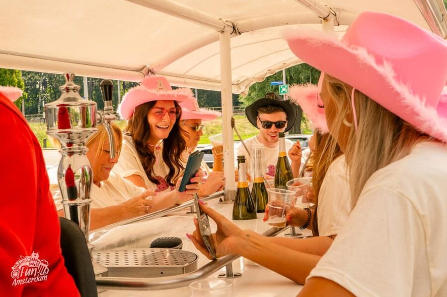 Amsterdam: Dutch Prosecco Party Bike - What the Dutch Prosecco party bike ride is like