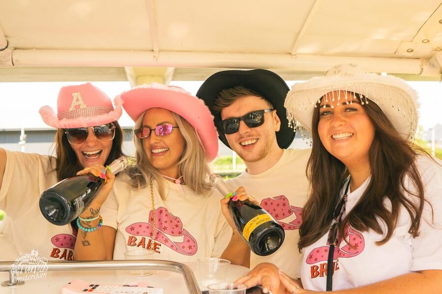 Amsterdam: Dutch Prosecco Party Bike - Prosecco and music rules that actually affect your experience