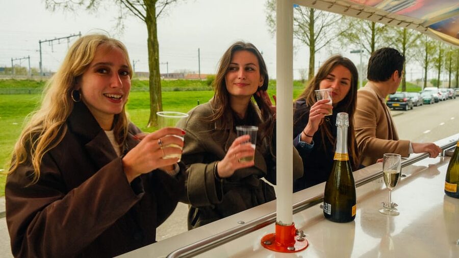 Amsterdam: Dutch Prosecco Party Bike - The scenery reality check, what to expect beyond the party