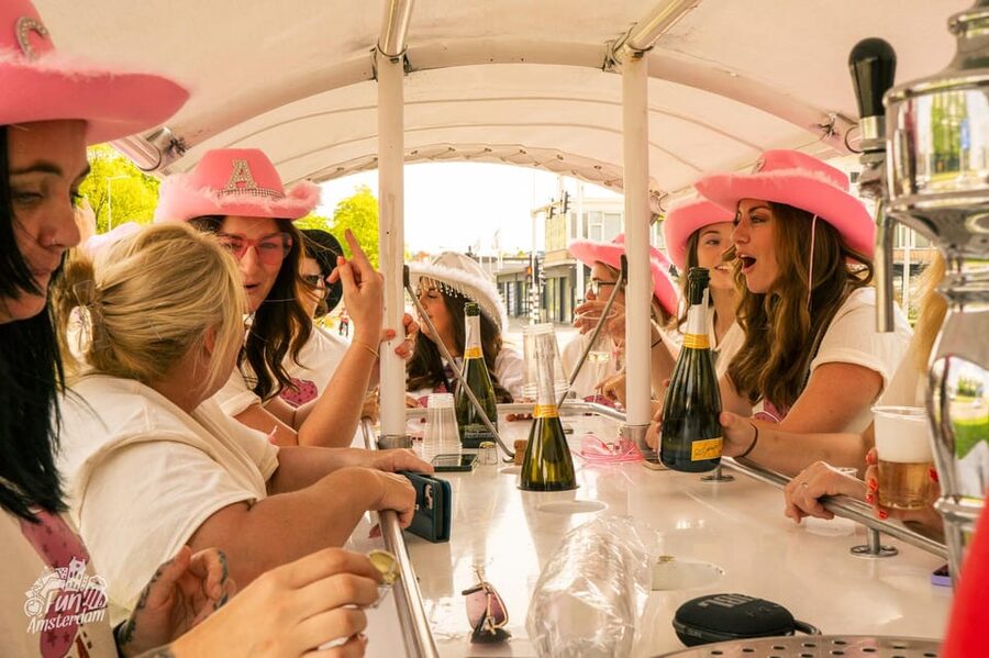 Amsterdam: Dutch Prosecco Party Bike - Comfort, safety, and what to watch during the ride