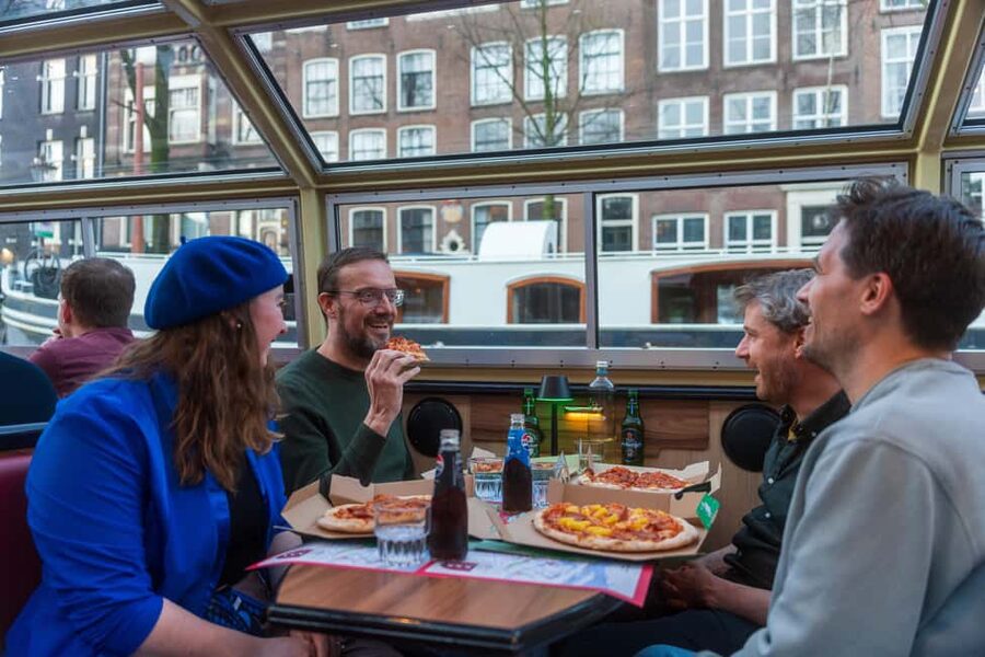 Amsterdam: Evening Pizza Cruise Along the Canals - Quick Practical Tips to Make Your Cruise Better