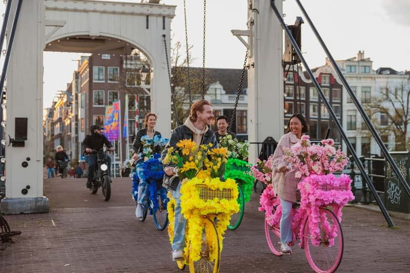 Amsterdam: Explore Canals, Guided Tour on Flower Bikes - Key highlights worth centering in your plan