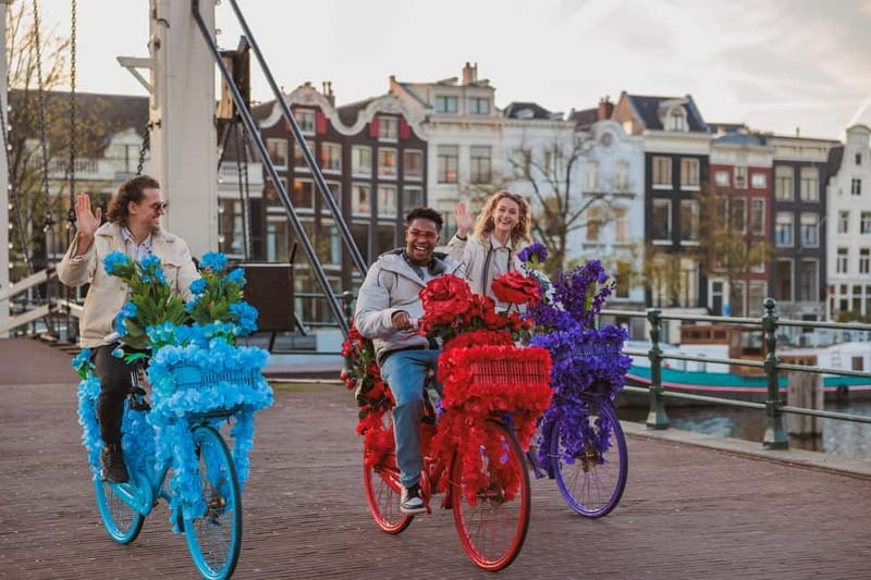 Amsterdam: Explore Canals, Guided Tour on Flower Bikes - Who this tour is best for, and who should skip it