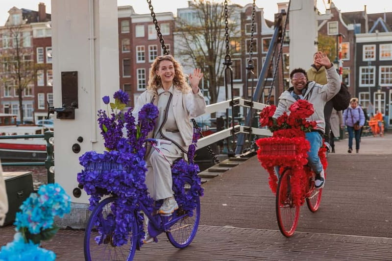 Amsterdam: Explore Canals, Guided Tour on Flower Bikes - FAQ