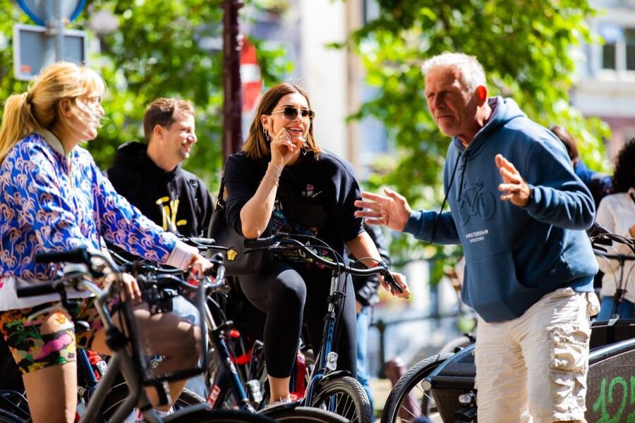 Amsterdam: Explore the City Highlights by Bike - Anne Frank House exterior and Westerkerk: seeing the landmarks without the ticket line