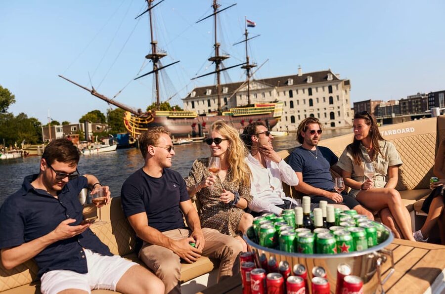 Amsterdam: German Guided Canal Cruise with on Board Bar - How the timing works in a 1-hour ride
