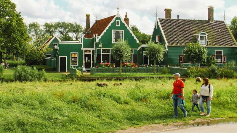 Amsterdam: Giethoorn & Zaanse Schans Small Group Day Trip - Giethoorn Canal Cruise: Slow Boats, Thatched Cottages, and Bridge Views