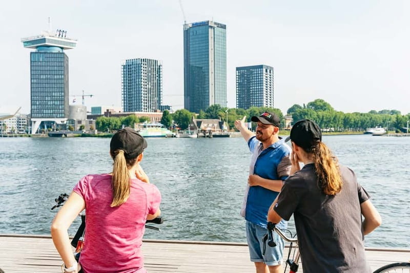 Amsterdam: Guided Bike Tour City Centre in EN/DE/FR/ES - Museumplein Loop and De Pijp: From Art District to Bohemian Street Life