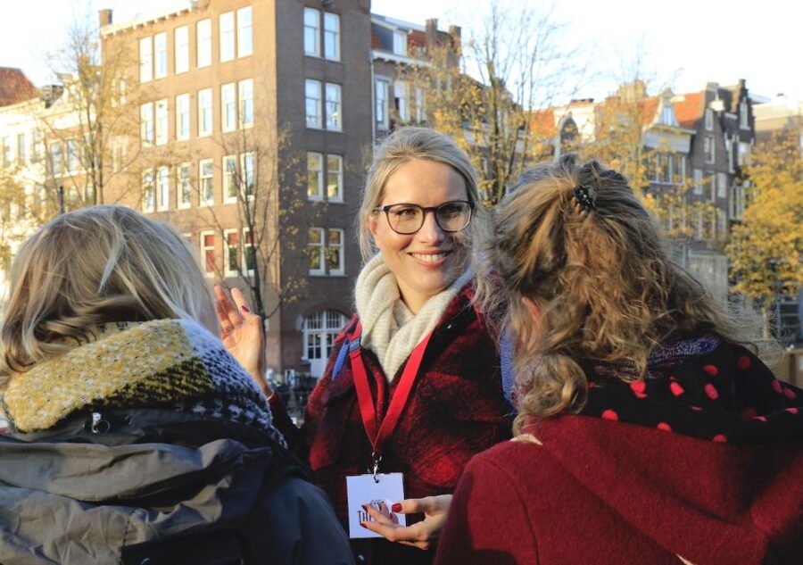 Amsterdam: Guided Cultural Walking Tour - Torensluis Bridge, Multatuli, and the Anne Frank Monument