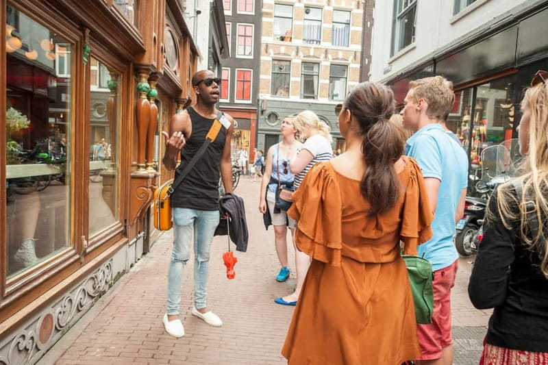Amsterdam: Guided Ganja Walking Tour of Coffee Shops - Amsterdam University Library and Bloemenmarkt: quick hits with real use