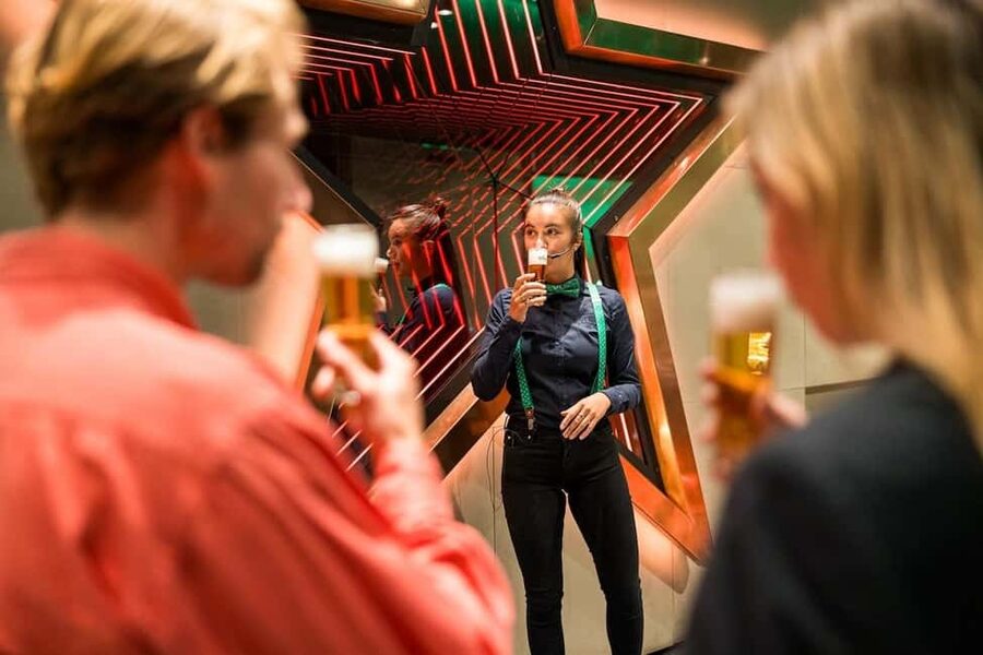 Amsterdam: Heineken Experience Ticket - Brew U Ride and the Pour-Perfect Lesson: Learning by Doing