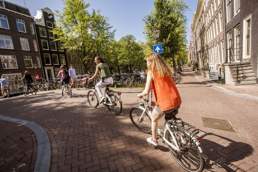 Amsterdam: Hidden Gems & Highlights Guided Bike Tour - Value for $44: Bike Rental Plus Guided Context for a Short Day