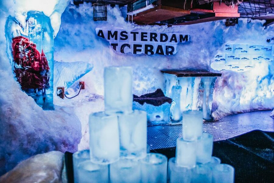 Amsterdam: Icebar Entry Ticket with 3 Drinks - What you actually get: welcome cocktail, 2 drinks, and the warm gear