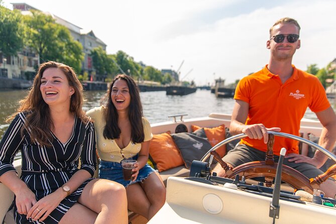 Amsterdam Luxury Canal Cruise + Unlimited Drinks & Bites option - Amstel and Magere Brug, the Skinny Bridge for a classic Amsterdam angle