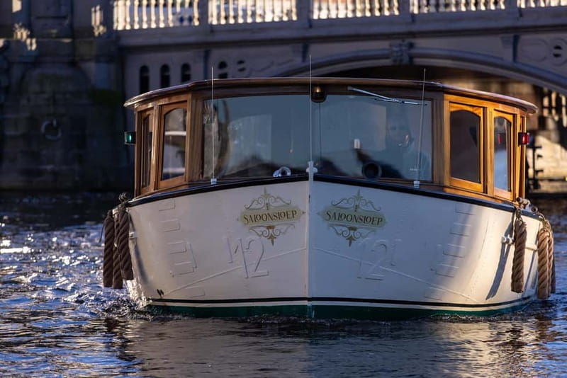 Amsterdam: Luxury Canal Cruise with Optional Snacks & Drinks - Skinny Bridge, Hortus, NEMO, and the other stops that keep the story moving