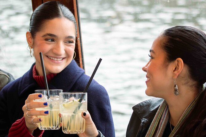Amsterdam: Luxury Saloon Boat Cruise with Cocktails & Waffle - Old Church: Why the Oldest Stops You in Your Tracks