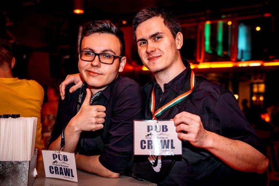 Amsterdam: Original Pub Crawl Party with VIP Entrance - The Waterhole start: camaraderie first, then Amsterdam at night