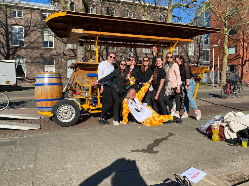 Amsterdam: Party Bike Tour with Beer - The 90-minute itinerary: what the ride actually feels like