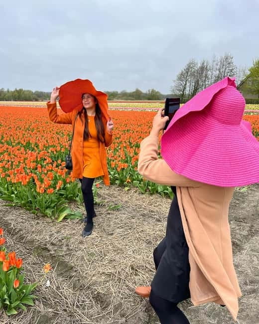 Amsterdam: Private Keukenhof and Free Tulip Tour - The free 45-minute tulip fields stop near Lisse