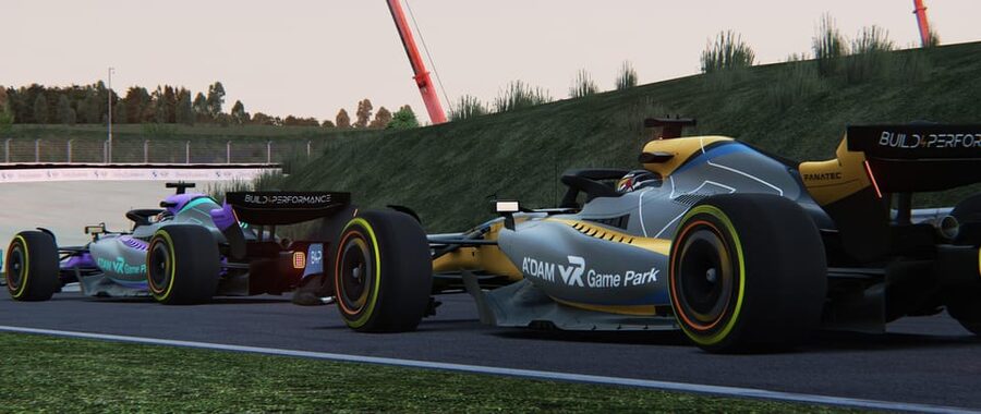 Amsterdam: Racing Experience at A'DAM VR Game Park (no VR) - Languages and instructor help