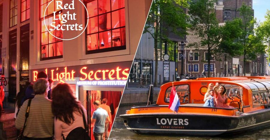 Amsterdam: Red Light Secrets Museum and 1-Hour Canal Cruise - Cruising the Canal Belt, UNESCO sights and classic Amsterdam views