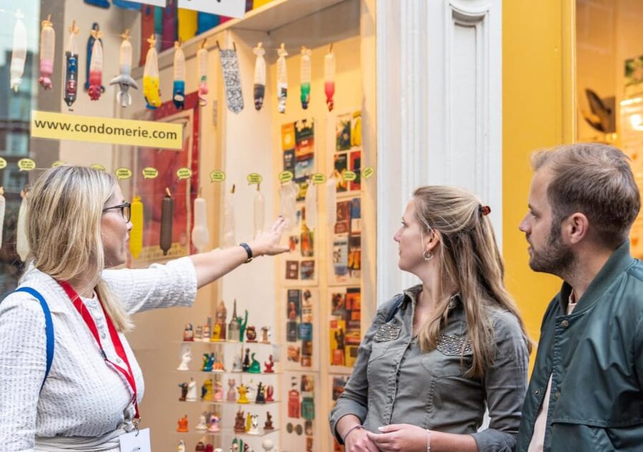 Amsterdam: Red Light Tour Exclusive + Peep Show - The Bulldog The First coffeeshop stop, and what it means