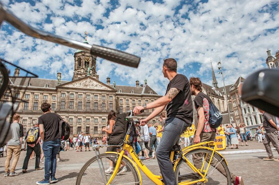 Amsterdam: Relaxed City Highlights Guided Bike Tour - Museumplein, plus what’s in a name