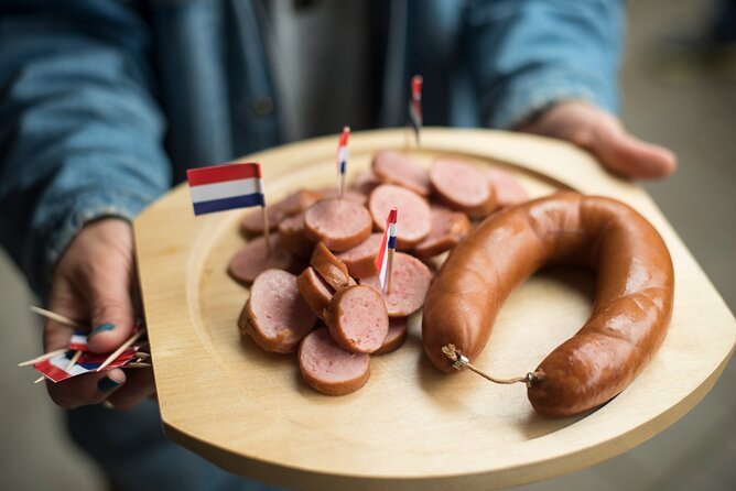 Amsterdam's Market Street Food Tour with Streat Bites - What you eat on Streat Bites: stroopwafels, herring, Dutch fries, and more