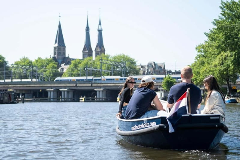 Amsterdam: Self-Drive Boat Rental - Key points before you book