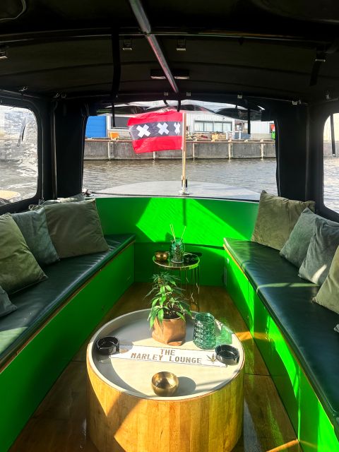 Amsterdam: Smoke and Lounge City Boat Cruise - The Light Season Option: High Light Tour Dates and the Shorter 70-Minute Feel