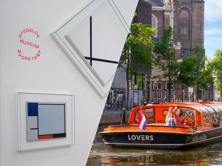 Amsterdam: Stedelijk Museum and 1-Hour Canal Cruise - What you will actually see at the Stedelijk: modern art that has room to breathe